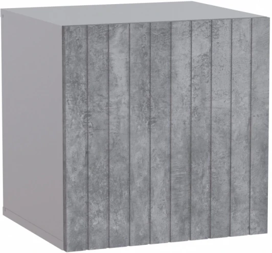 563554 Шкаф Woodville Эннис белый / бетон светлый арт.563554