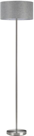 8251/2F Торшер Lumion Nikki 8251/2F никель/серый, металл/текстиль Е27 2*60W 220V (выключатель, круглые)