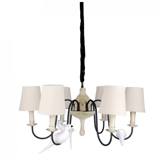 MD.29353-6-P BEIGE Подвесная люстра Imex MD.29353-6-P BEIGE