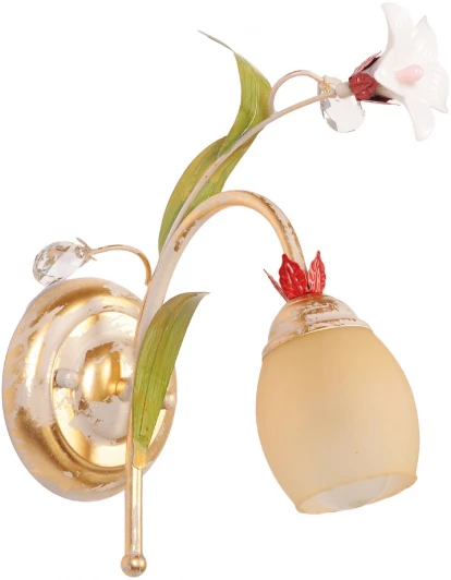 STY40032/1В Бра STY40032/1В (220V, цветы, листья)