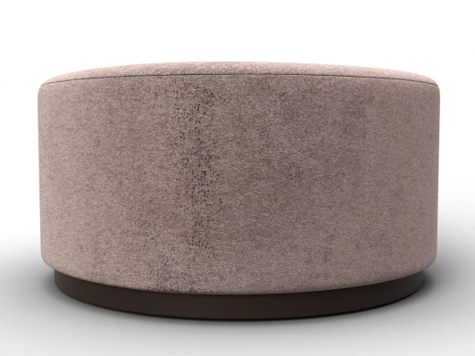 132368 Пуф 005 (ДСП/Пластик/Велюр/Бежевый) Лига Диванов 132368