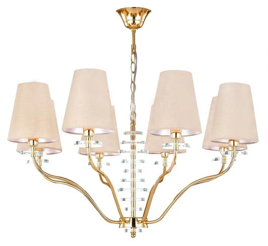ARMANDO SP8 GOLD Подвесная люстра Crystal Lux ARMANDO GOLD SP8
