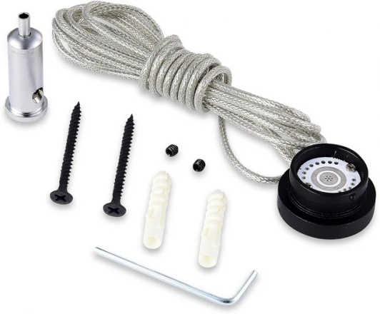 Electrical Cap DLR B1 Токопроводящая заглушка для накладного/подвесного шинопровода DLR2000CB, DLR3000CB Donolux Round Line Electrical Cap DLR B1 (48V)