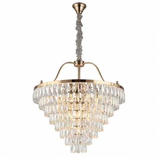 APL.725.13.13 Подвесная люстра каскадная Aployt Gerta APL.725.13.13 (220V, хрусталь, на цепи)