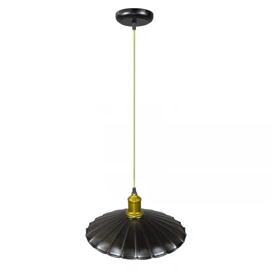 S9201-1 Подвес Day&Night, 1 плафон, черный с золотом
