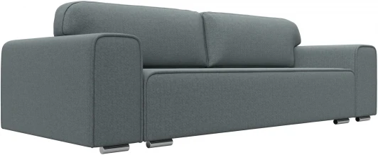 122653 Диван прямой Лига-029 (Серый/Рогожка) Лига Диванов арт.122653