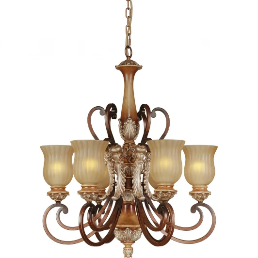 706-06-52 antique silver + dark brown Подвесная люстра N-Light 706 706-06-52 antique silver + dark brown