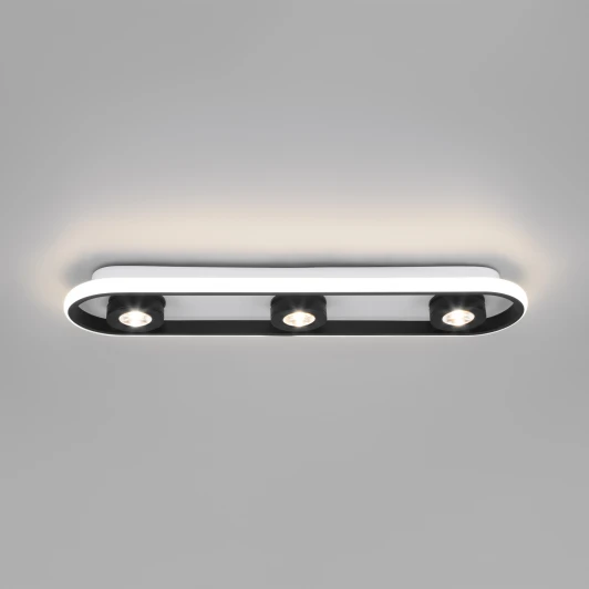 20123/3 LED белый / черный Спот Eurosvet 20123/3 LED белый / черный