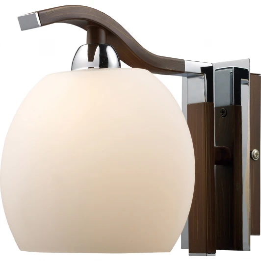 413-01-11 chrome + wengue Бра N-Light 413 413-01-11 chrome + wengue