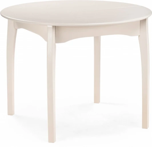 615239 Стол деревянный Woodville Распи круглый бежевый арт.615239