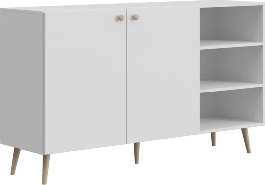 855063 Сервант большой Rili ОГОГО (арт.855063), (ЛДСП/Белый)