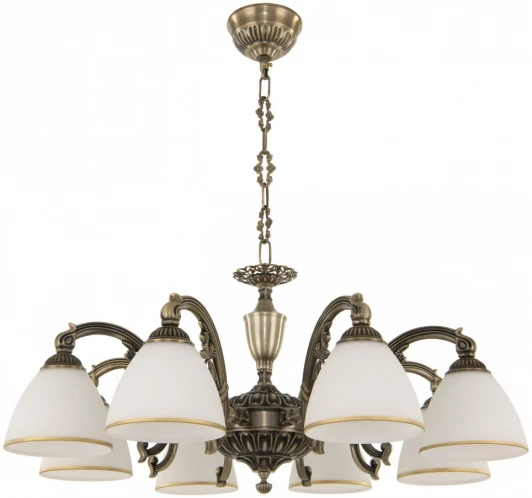 341837/8 AB Подвесная люстра Arte Milano AM341837 341837/8 AB (220V, на цепи)