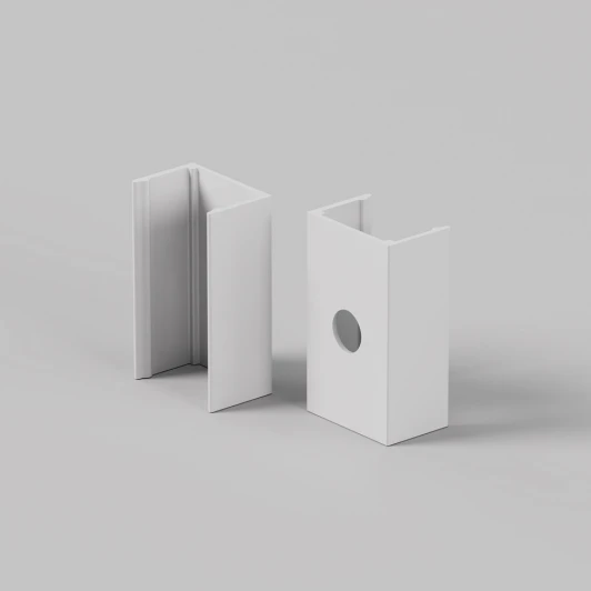 432050 Комплект монтажных клипс (2 шт) LNM-1816-MT Maytoni Изгиб 3D 432050