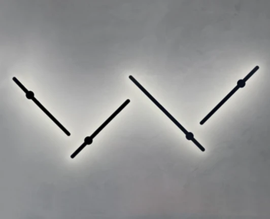 IT08-8020 black Настенный светодиодный светильник Italline IT08-8020 black (220V)