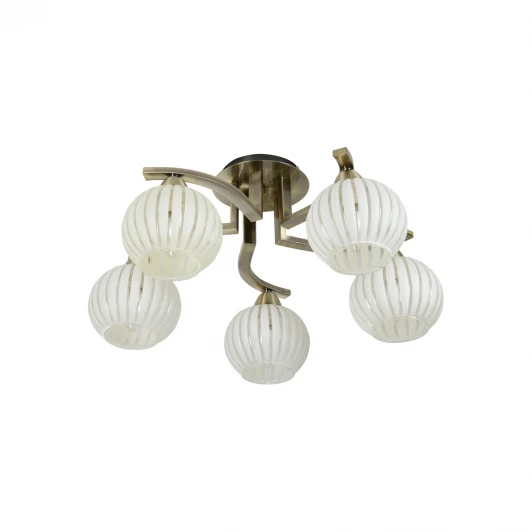 863/5PF-Oldbronze Потолочная люстра IDLamp Deborah 863/5PF-Oldbronze