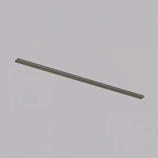 TR5737-DN Декоративная заглушка желоба трека Denkirs Shine Base TR5737-DN темный никель, алюминий