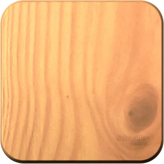 BLNVA106015 Выключатель накладной одноклавишный (ясень) Systeme Electric Blanca BLNVA106015