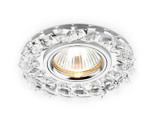 K240 CH Встраиваемый точечный светильник Ambrella Хрусталь Зеркальный K240 CH