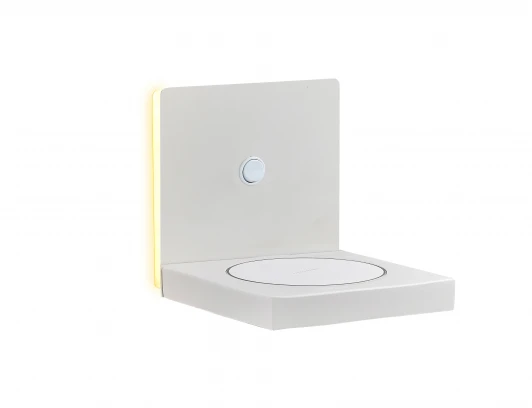 6754 Настенный светильник с беспроводным ЗУ и полкой Mantra Zanzibar 6754 (LED, 220V, выключатель)