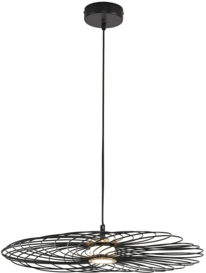 8379/10L Подвесной светильник Lumion Camomile 8379/10L черный, металл/акрил LED 10W 3000K 220V (на проводе)