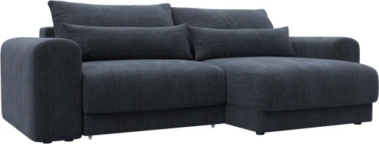 129157 Диван угловой Лига-056 НПБ угол универсальный Лига Диванов (Шенилл) арт.129157