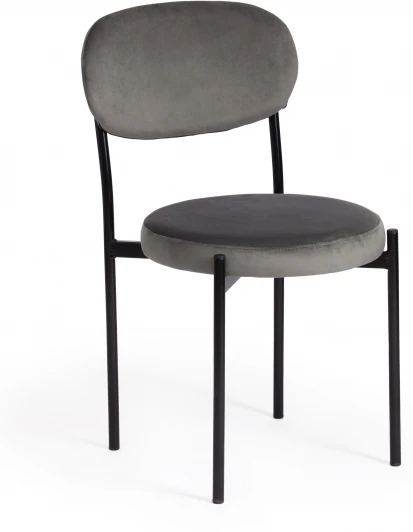 19783 Стул REVO (mod. 7033) / 1 шт. в упаковке Tetchair (Ткань,Металл/Серый,Черный) арт. 19783