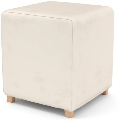 221196 Пуф Arsko Мозли 1 молочный велюр