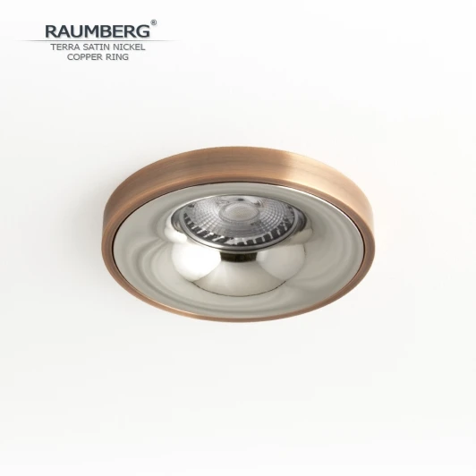 TerraSNi\Copper Встраиваемый светильник Raumberg TerraSNi\Copper Satin Nickel\Copper