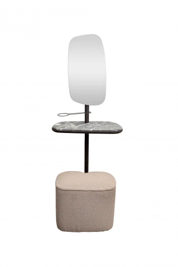 58DB-23177 Зеркало с полкой и пуфом 67*35*154см 58DB-23177 Garda Decor