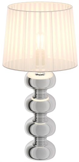 TS-060216T-CHWH Интерьерная настольная лампа Zumaline Deco TS-060216T-CHWH