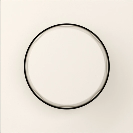 DE65031 Накладка для светорегулятора поворотного, матовый кремовый Donel A07 DE65031