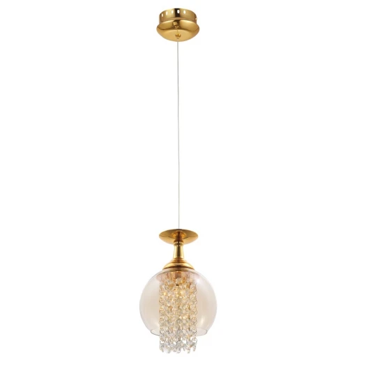 CHIK SP1 GOLD Подвесной светильник Crystal Lux Chik SP1 GOLD