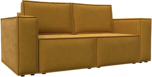 126592 Диван прямой Куба мини Лига Диванов (Велюр) арт.126592