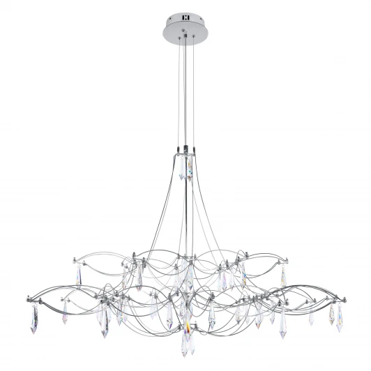 10590/1000 Silver Asfour Подвесная люстра светодиодная Loft It Mira 10590/1000 Silver Asfour
