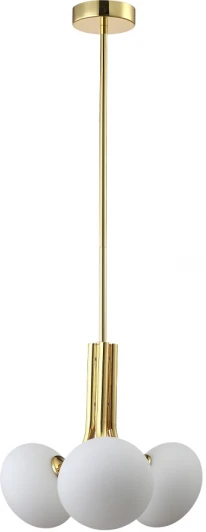 ALICIA SP3 GOLD/WHITE Потолочная люстра на штанге Crystal Lux Alicia SP3 GOLD/WHITE