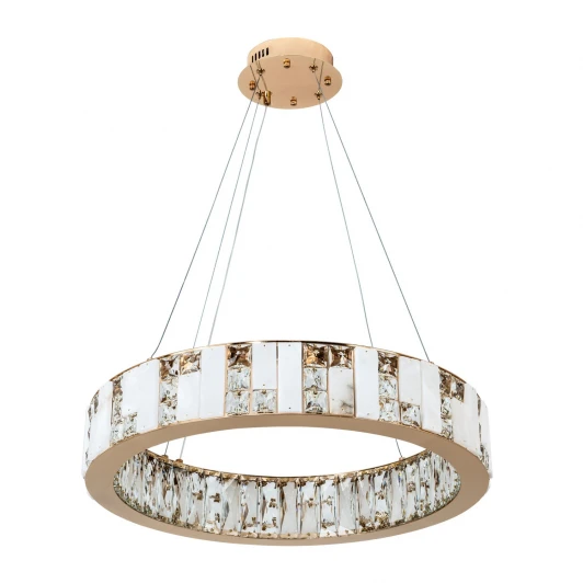 ML.6985.600P GD Подвесная люстра светодиодная с регулировкой цветовой температуры Modelux MODELUX ML.6985.600P GD