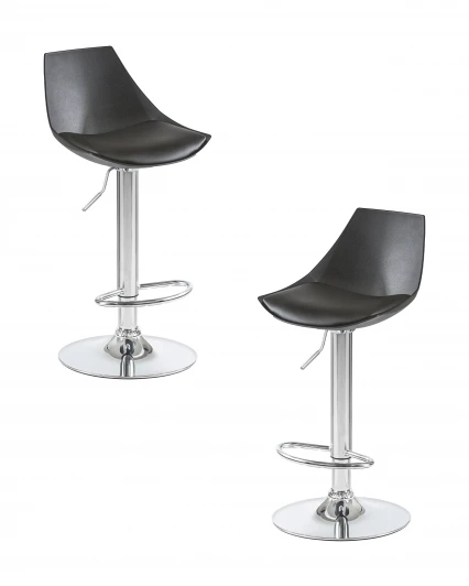 SET-2 3000-LM ROCKY Набор 2 шт Стул барный DOBRIN ROCKY (чёрный)