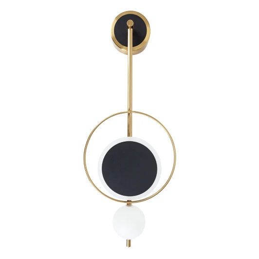 A2604AP-7BK Настенный светильник Arte Lamp Polaris A2604AP-7BK (LED, 220V, шар)