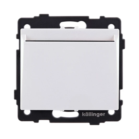 REA-041WH Карточный выключатель механический белый Kollinger REA-041WH для Aspekt, Eleganz, Reflex