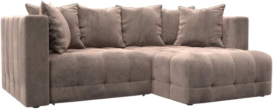 128797 Диван угловой Лига-052 НПБ угол универсальный Лига Диванов (Велюр) арт.128797