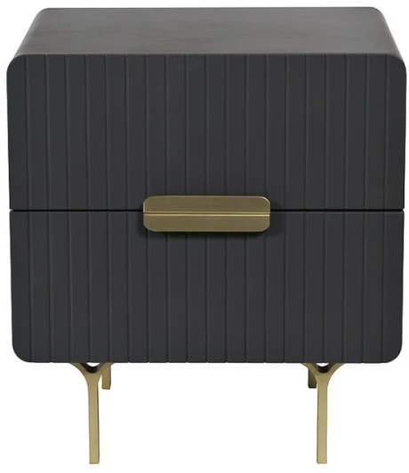 40AD-CB0005A 40AD-CB0005A Тумбочка серая 50*41,5*56 см Garda Decor