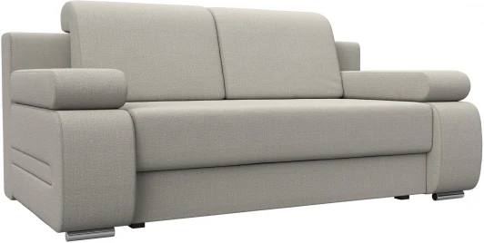 124413 Диван прямой Денвер (Бежевый/Рогожка) Лига Диванов арт.124413