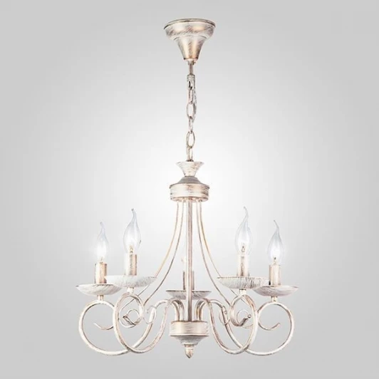 22404/5 белый с золотом Подвесная люстра Eurosvet 22404 22404/5 белый с золотом