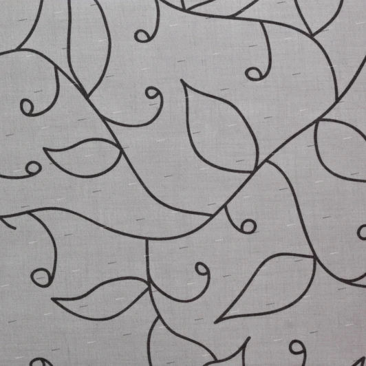 92419 Ткань для абажуров с застежкой липучкой Eglo My Choice, кремовый с чёрным