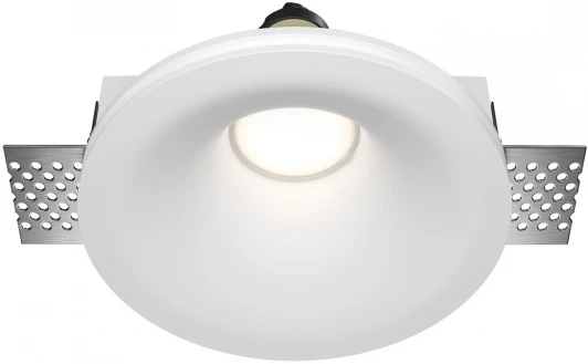DL002-1-01-W-1 Встраиваемый светильник под гипсокартон Maytoni Gyps Modern DL002-1-01-W-1 (220V, круглые)