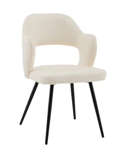 УТ000041357 Стул Роккиана букле молочный Stool Group арт.УТ000041357