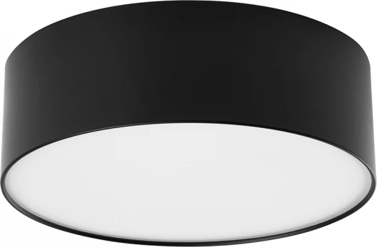 48079 Светильник накладной со светодиодами Feron “Simple matte” AL200 48079 28W, 1960Lm, черный (4000К) (220V, круглые)