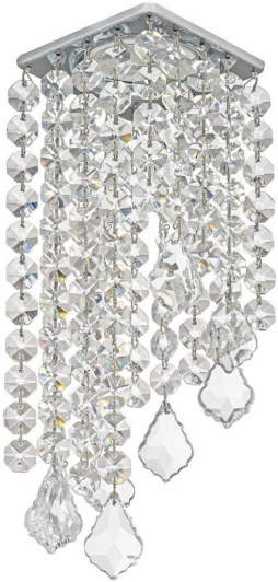 Tayo GU10.5.14.8x8.119 N Встраиваемый светильник хрустальный Dio D'Arte Tayo Nickel GU10.5.14.8x8.119 N (220V)