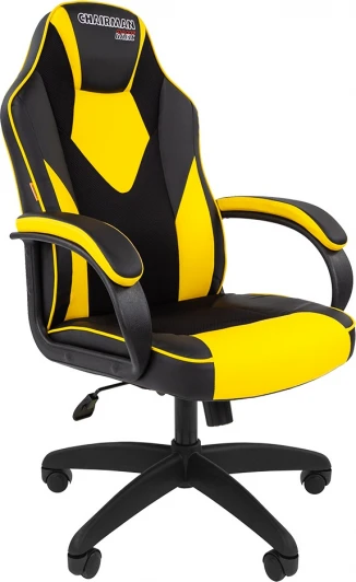 CHAIRMAN GAME 17 Игровые кресла CHAIRMAN GAME 17 (Пластик,Экокожа/Черный,Желтый)