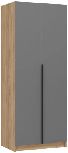 586592 Шкаф Широн 800 (800 графит серый / дуб крафт золото) Woodville арт.586592